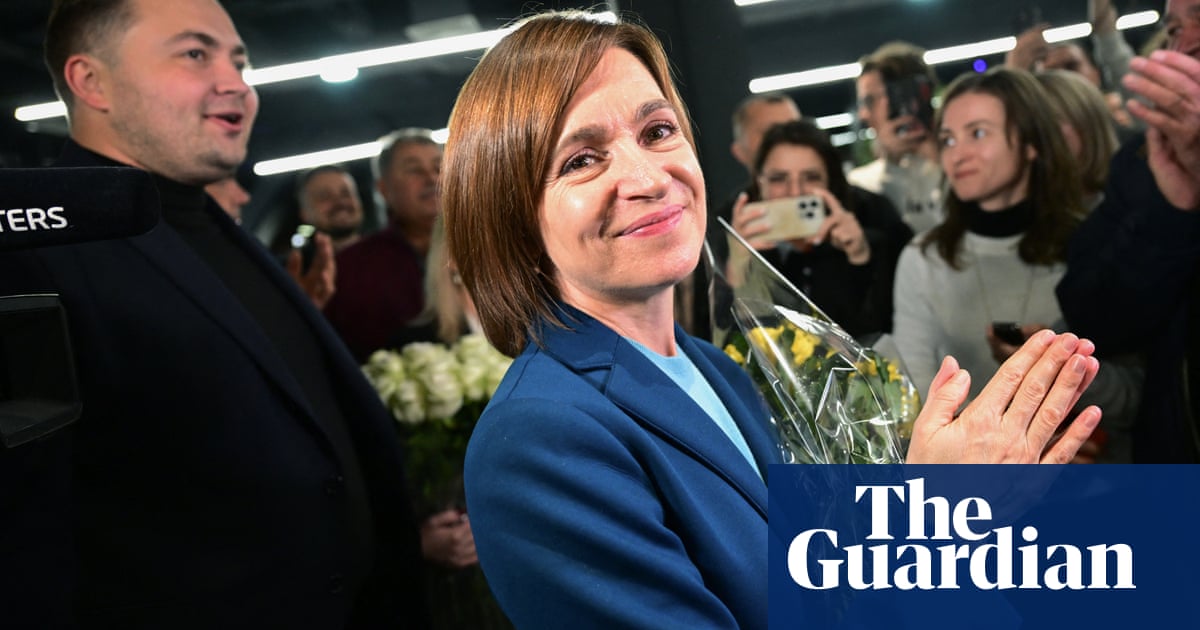 Moldova’s president wins western praise for election triumph | Moldova