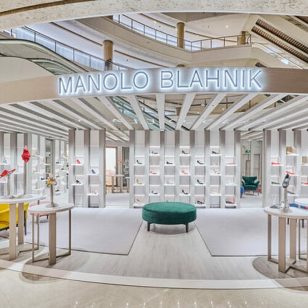 Manolo Blahnik opens first mainland China boutique after two Hong Kong openings