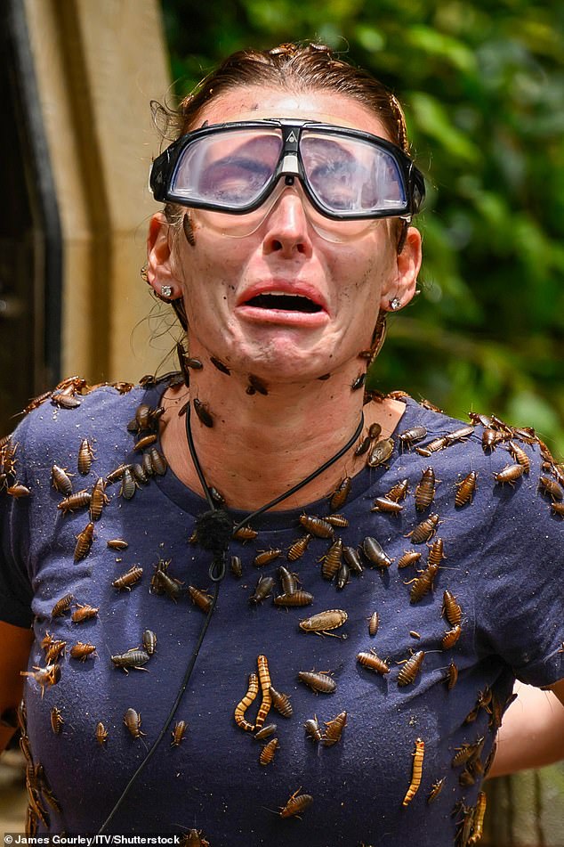 I'm a Celebrity viewers hailed Coleen Rooney a 'warrior' as she managed to keep her cool while covered in cockroaches and rats during Sunday's Bushtucker trial