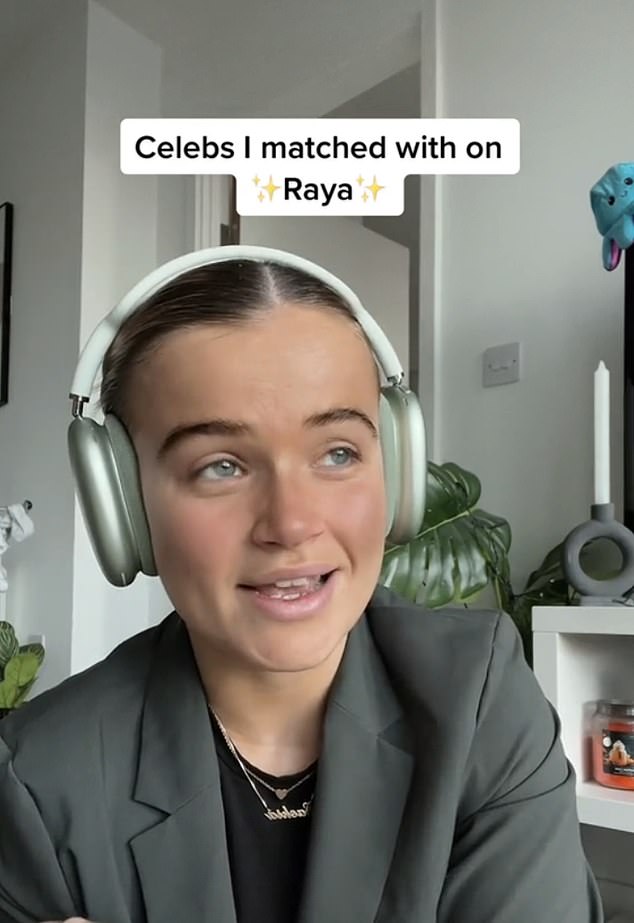 In a video posted last year, TikTok star Saskia Marriott claimed she matched with Lewis Capaldi, Game of Thrones star Iwan Rheon, Love Island star Dr Alex George, and a 'really famous F1 driver'.