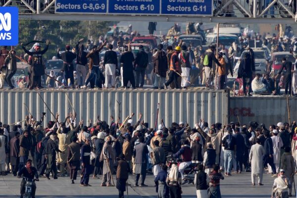 Pakistani government deploys army to ward off Imran Khan protesters as deadly unrest grips Islamabad