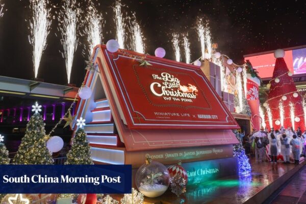 Hong Kong gears up for Christmas, but spenders may not be in holiday spirit