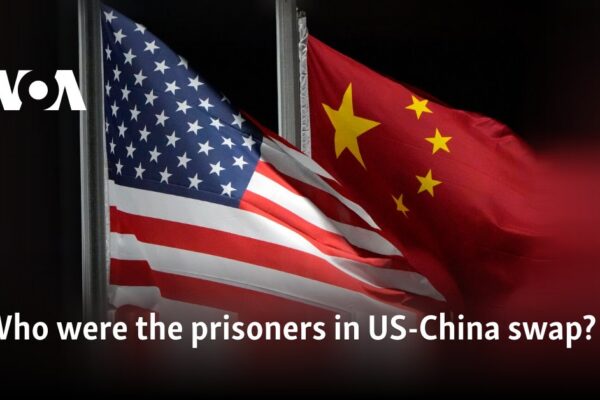 Who were the prisoners in US-China swap?