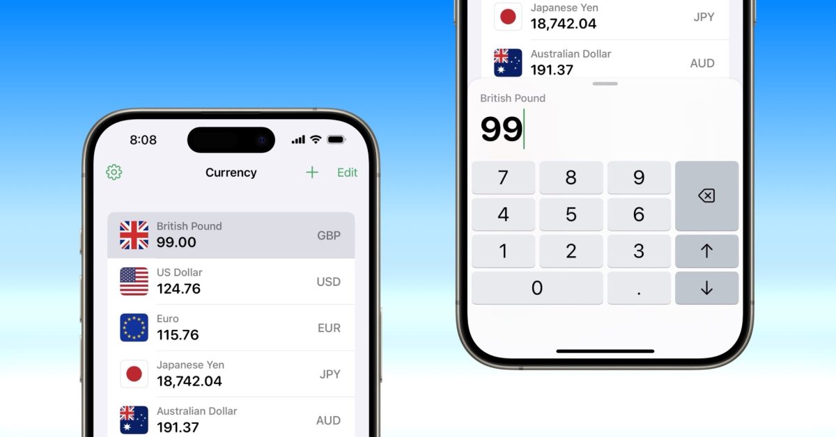 Indie App Spotlight: 'Currency' is an ad-free and offline app to convert currencies