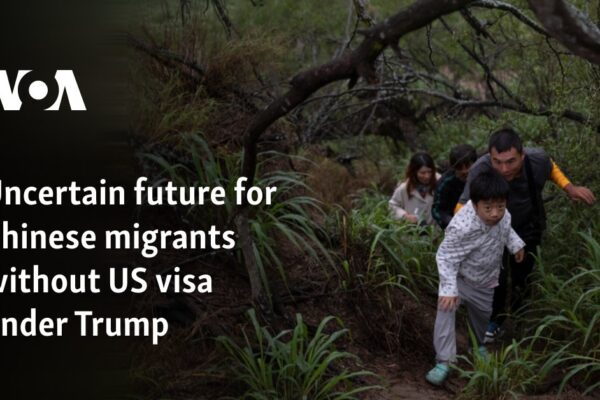 Uncertain future for Chinese migrants without US visa under Trump