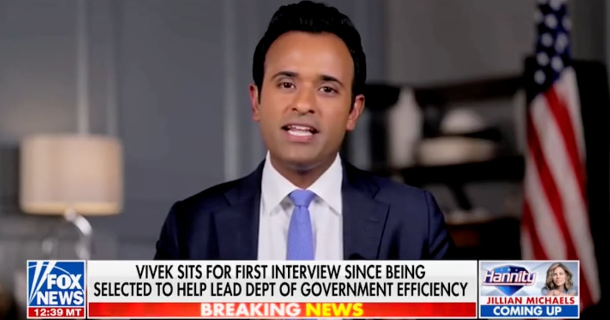 Vivek Ramaswamy and Elon Musk’s Vision to Gut the Federal Government