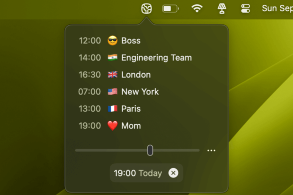 Indie App Spotlight: 'Minizones' lets you quickly glance at different timezones from your Menu Bar