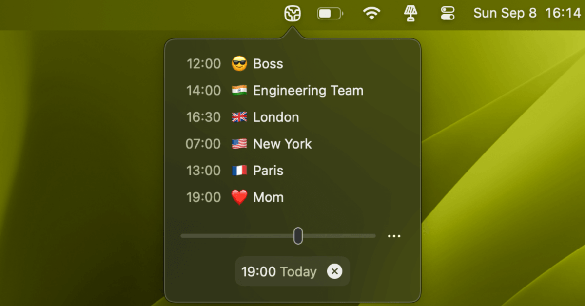 Indie App Spotlight: 'Minizones' lets you quickly glance at different timezones from your Menu Bar