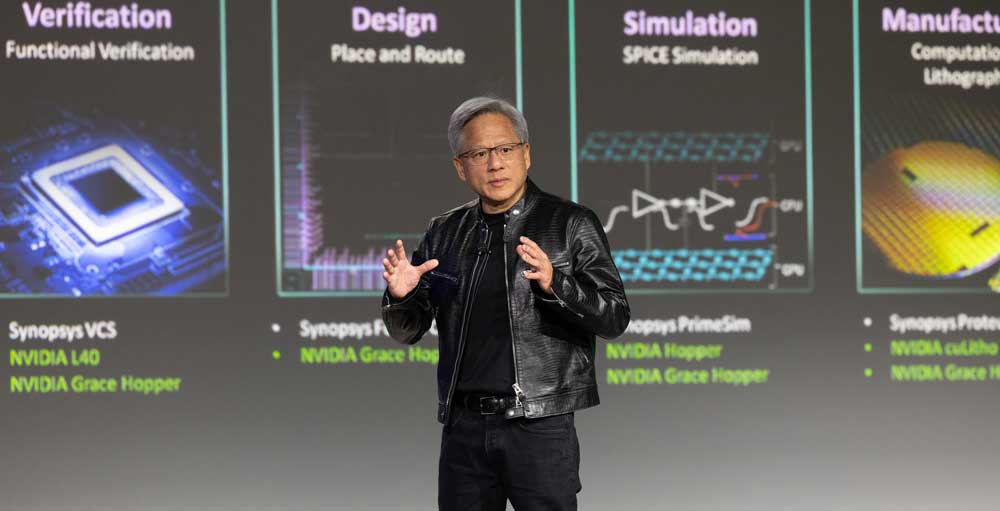 Dow Jones Futures: Nvidia Earnings Double, CEO Jensen Huang Hails 'Age Of AI'; A Market Non-Event?
