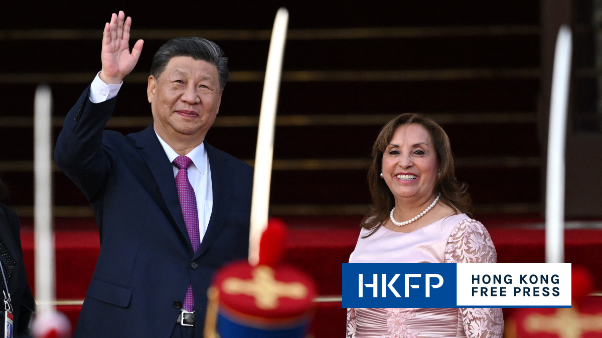 Xi Jinping opens first Chinese-funded port in South America after arriving in Peru for APEC summit