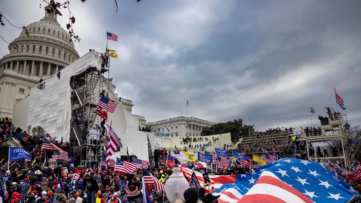 After Joe Biden provided long-range missiles aid to Ukraine, many in the US think it is an attempt by Biden to cling to power and this is his own Capitol Hill. (Image: Getty)