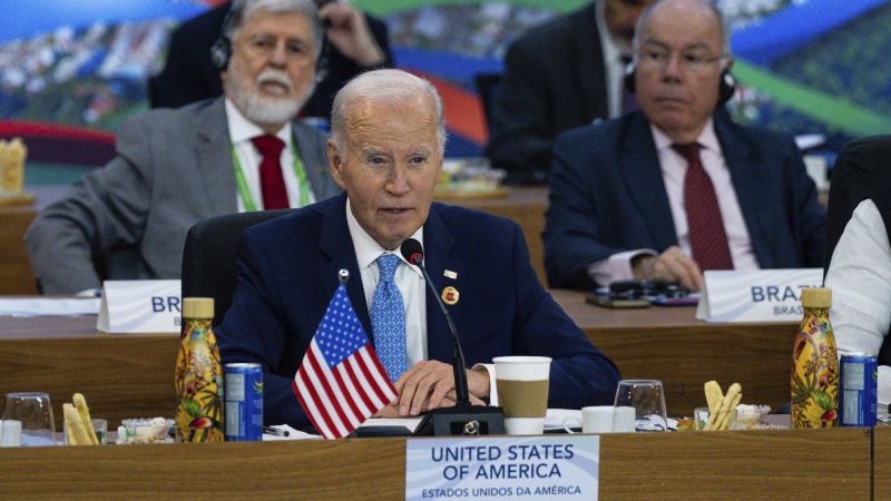 Biden fades from view as he exits the world stage