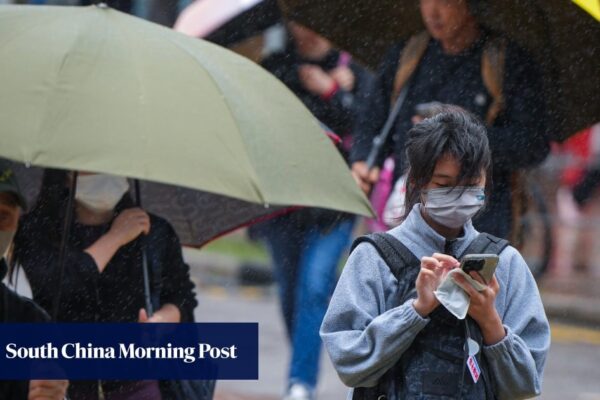 Cool, wet for Hongkongers on Thursday but temperature set to rise in coming days