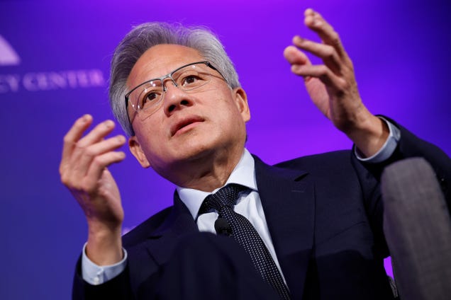 Nvidia stock falls more than 10% in a week as Trump talk tariffs