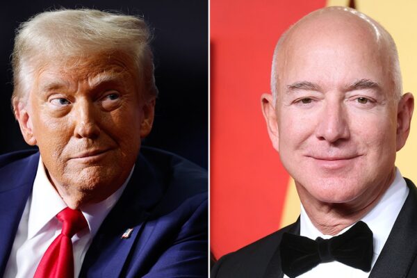 Jeff Bezos congratulates Trump on ‘extraordinary political comeback and decisive victory’