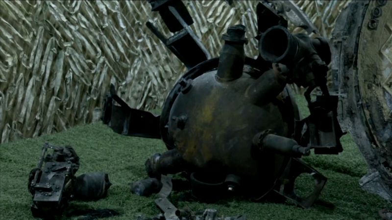 Video: See charred remains of debris that Ukraine says came from new Russian missiles