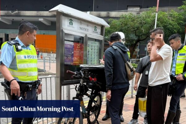 Hong Kong police arrest 5 people in crackdown on illegal use of e-bikes, e-scooters