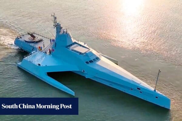 China unveils ‘Killer Whale’ stealth drone ship