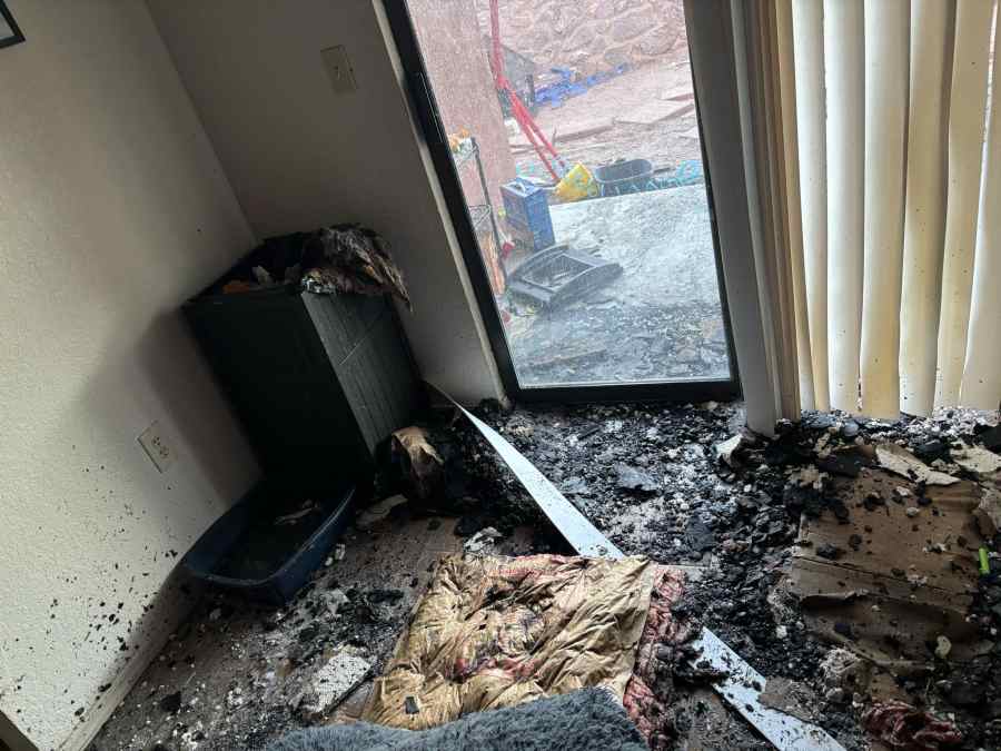 House fire leaves Las Cruces couple, 2 kids without a home
