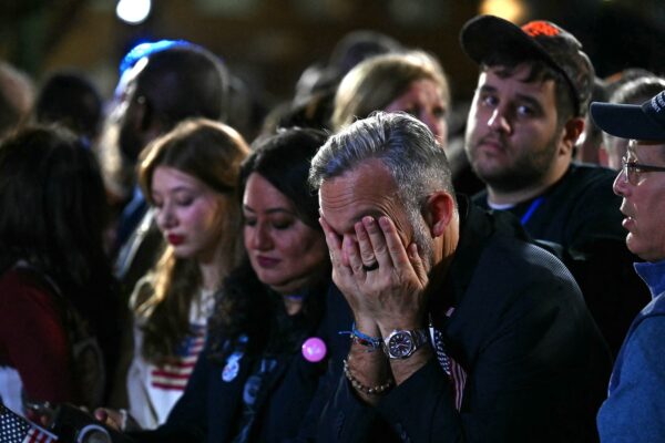 Harris will not speak as tearful supporters leave watch party Harris will not speak as tearful supporters leave watch party