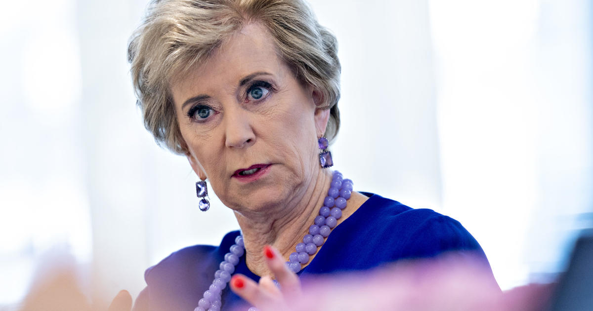 Trump expected to pick Linda McMahon, former wrestling executive, to head Department of Education, sources say