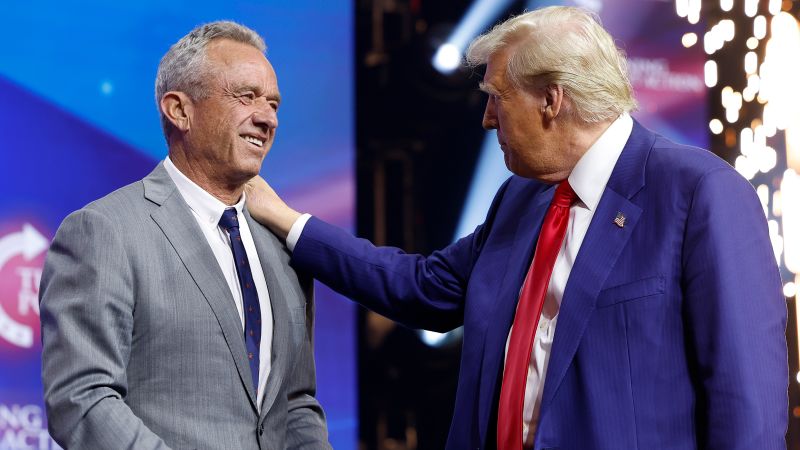 RFK Jr. says Trump will recommend removing fluoride from public water if he wins reelection