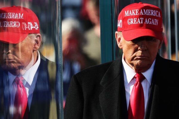 Trump says he ‘shouldn’t have left’ the White House as he closes campaign with increasingly dark message