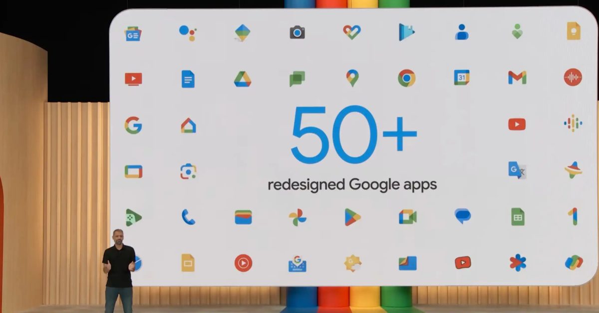 What is Google's best four-color app icon?
