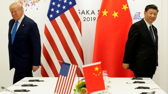 US President Donald Trump with China’s President Xi Jinping