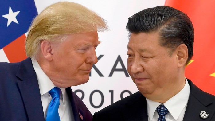 Donald Trump and Xi Jinping
