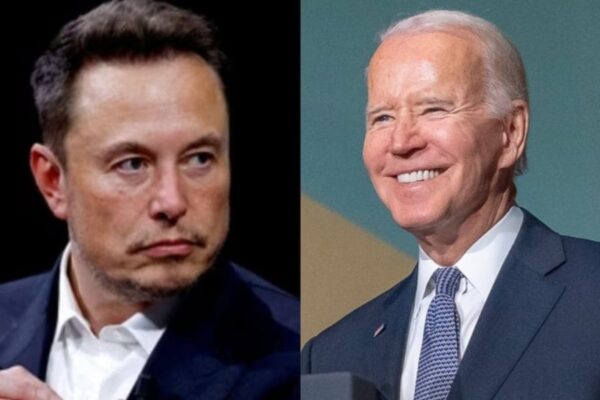 Netizens react as Elon Musk takes most brutal swipe at Joe Biden over ‘gay’ attack; ‘Now he wants to touch my…’ Netizens react as Elon Musk takes most brutal swipe at Joe Biden over ‘gay’ attack; ‘Now he wants to touch my…’