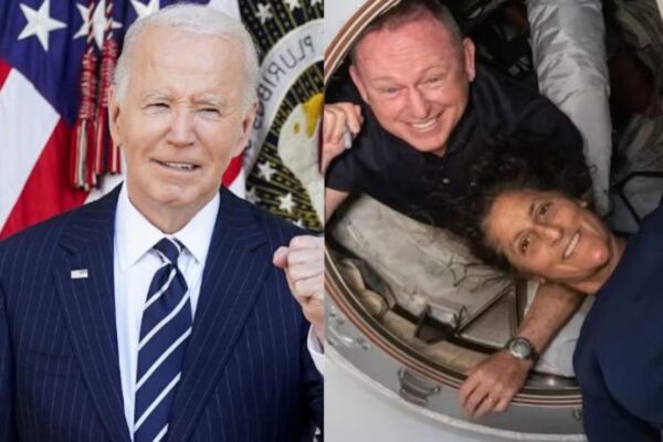 Joe Biden Jokes He May Go To Space Station To Rescue Sunita Williams