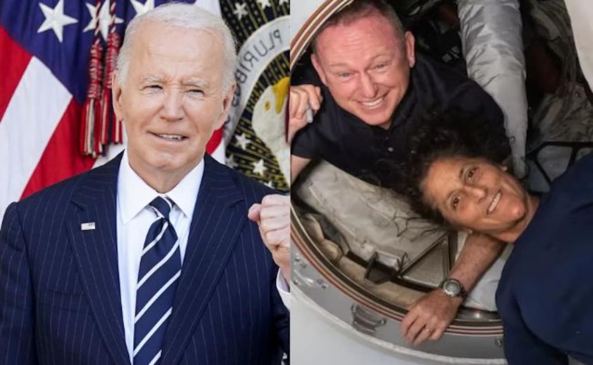 Joe Biden Jokes He May Go To Space Station To Rescue Sunita Williams