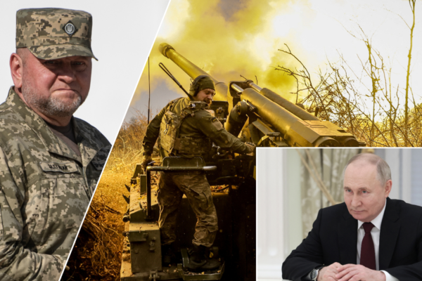 'WW3 has already begun' claims former Ukrainian military chief as China, Iran and North Korea now 'stand openly beside Putin'