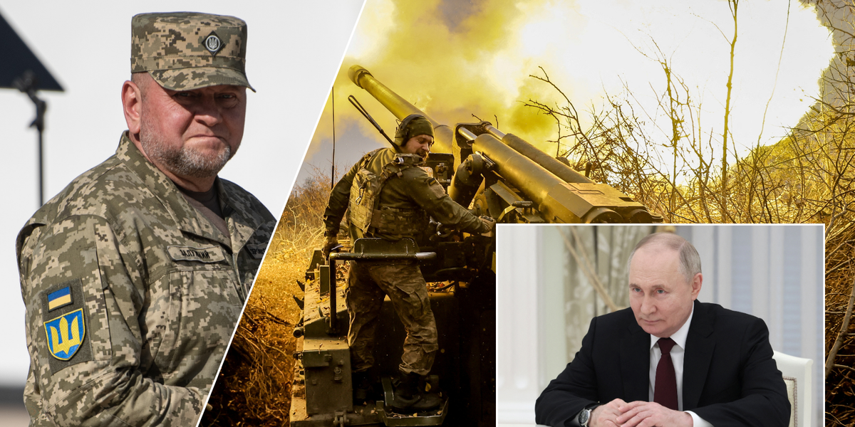 'WW3 has already begun' claims former Ukrainian military chief as China, Iran and North Korea now 'stand openly beside Putin'