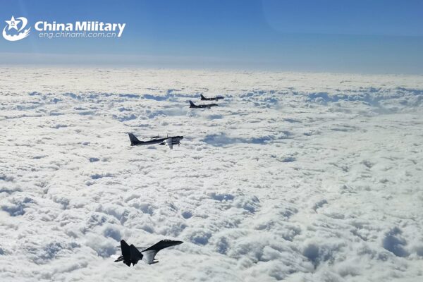 Russia and China Joint Bomber Patrol