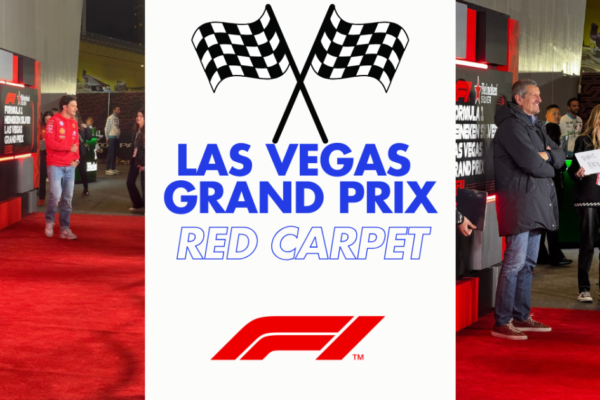 Hear what celebrities have to say at the F1 Las Vegas Grand Prix red carpet