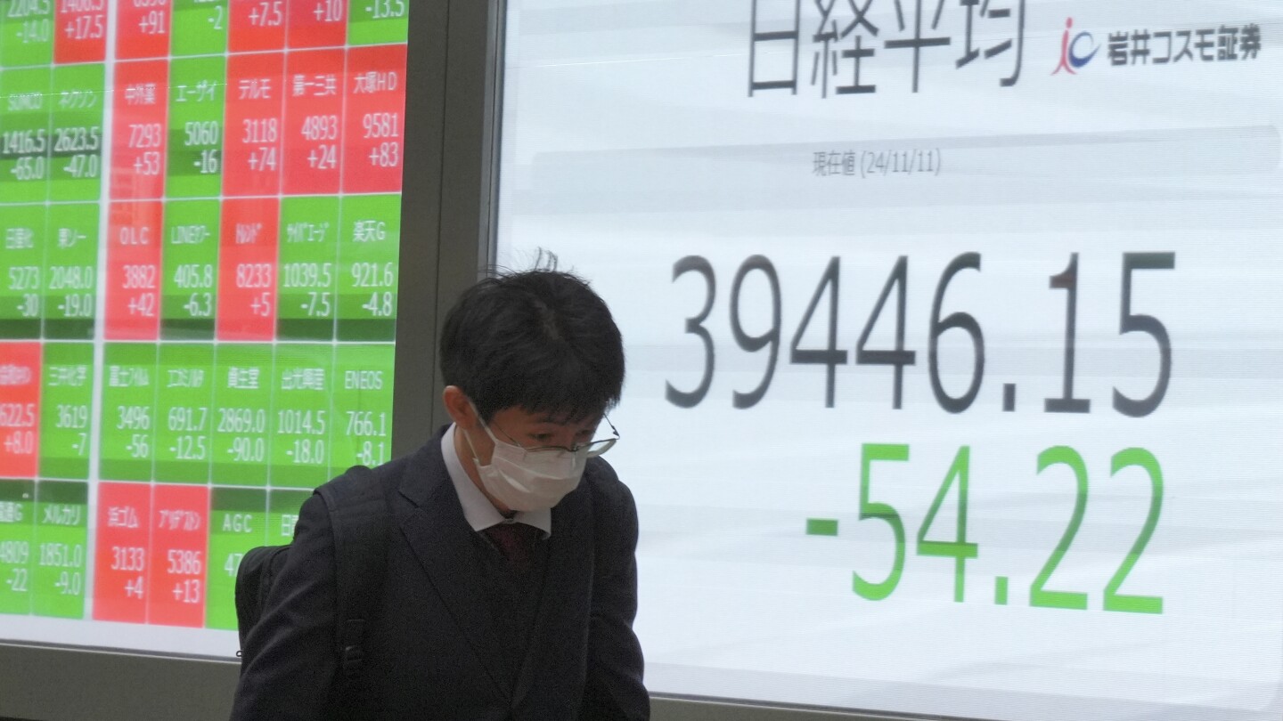 Stock market today: Asian stocks decline as China stimulus plan disappoints markets