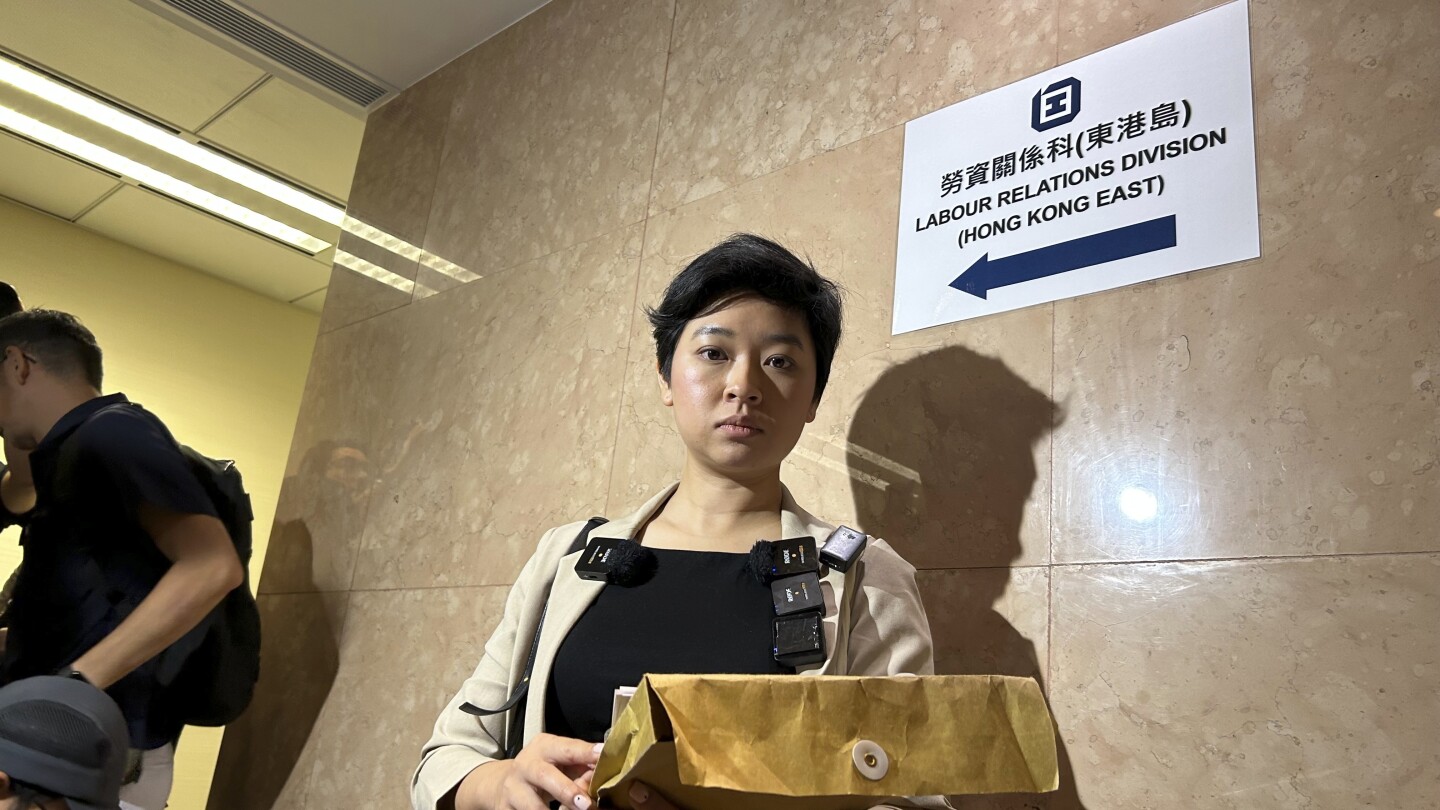 Hong Kong reporter says she'll sue Wall Street Journal for dismissal because of her union role