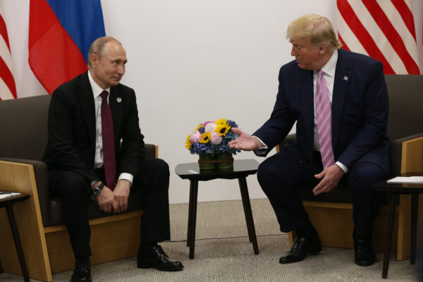 Vladimir Putin and Donald Trump