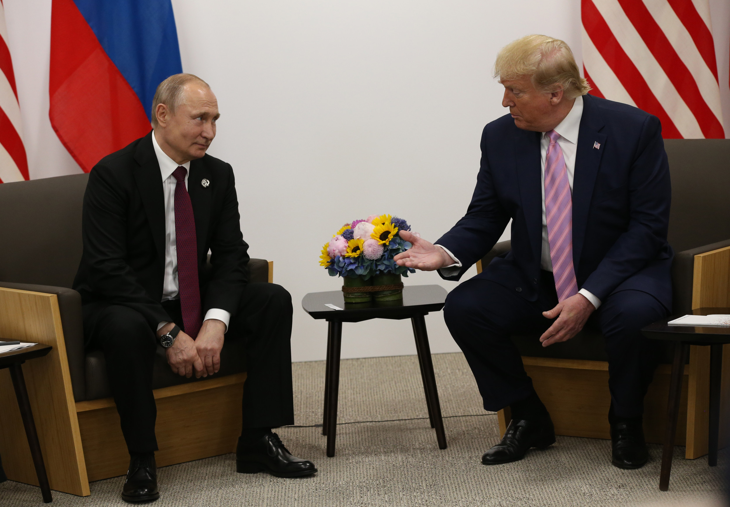 Vladimir Putin and Donald Trump