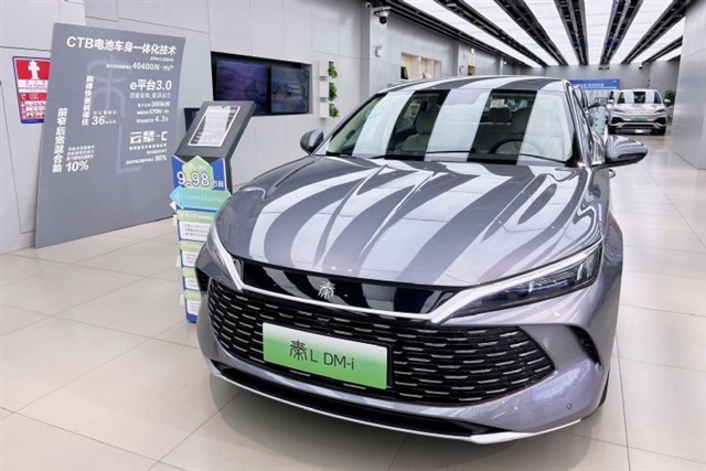 China's EV exports plummet despite its market penetration rate exceeding 50% for four months