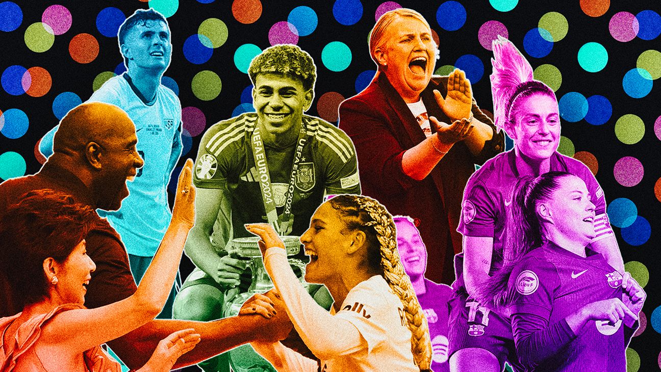 Soccer's best of 2024: Players of the year, best goal, games