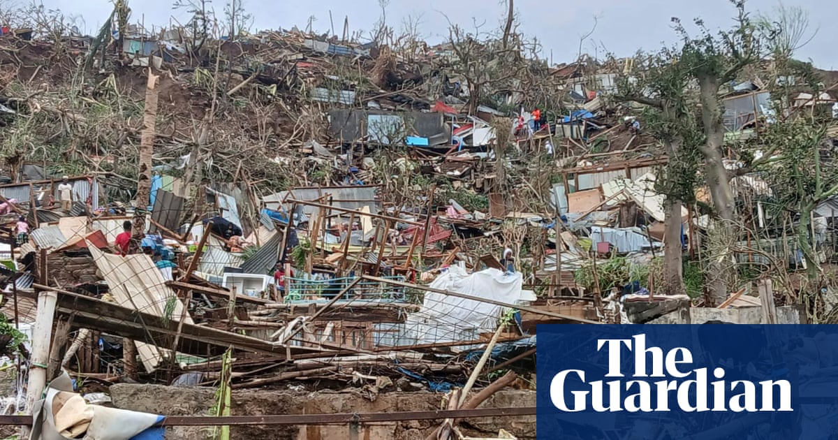 Cyclone Chido hits France’s Mayotte archipelago, killing at least 11 | World news