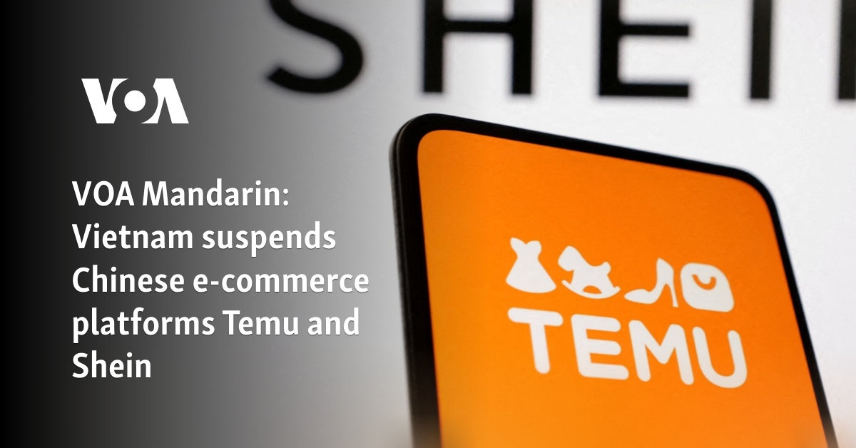 Vietnam suspends Chinese e-commerce platforms Temu and Shein 