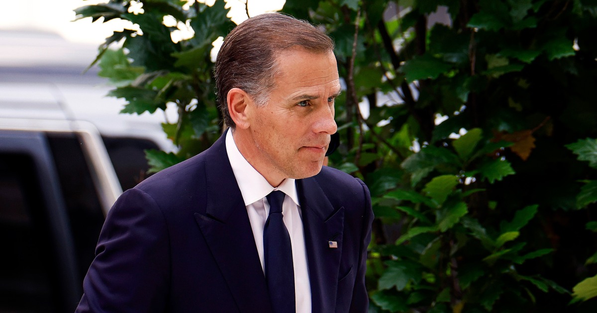 Hunter Biden prosecutor pushes back on president's politicization claim