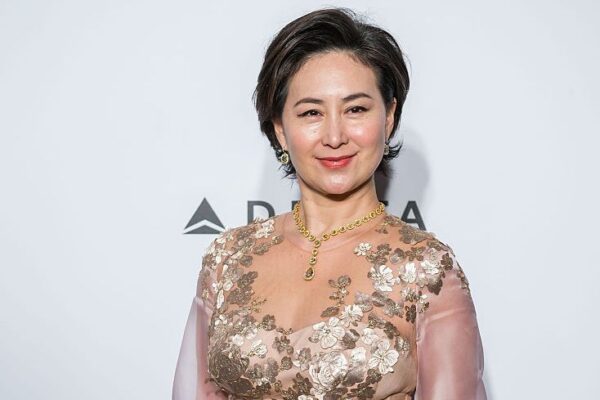 HONG KONG - MARCH 19:  Pansy Ho attends the 2016 amfAR Hong Kong gala with a guest at Shaw Studios on March 19, 2016 in Hong Kong, Hong Kong.  (Photo by Xaume Olleros/Getty Images for amfAR)