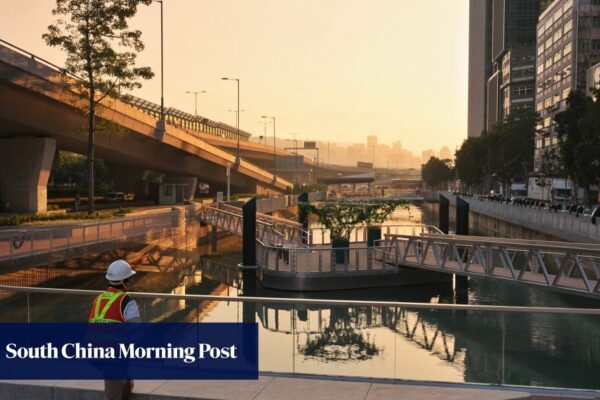 How HK$1.34 billion transformed drab, musty nullah into smart river in Hong Kong