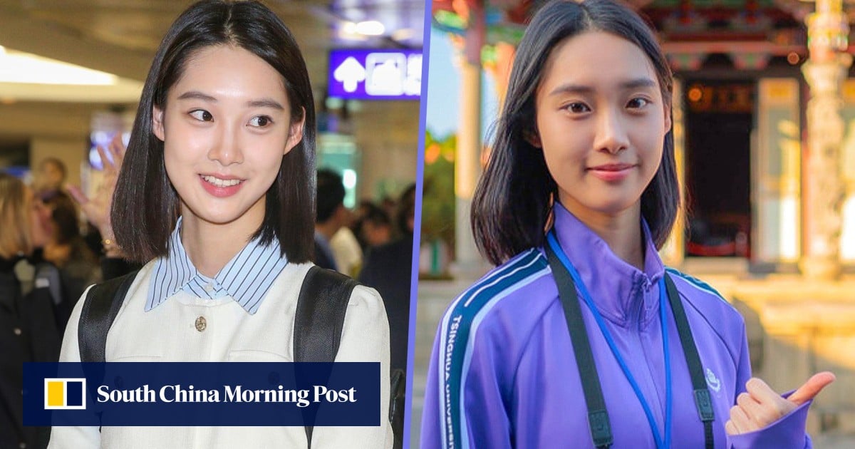Chinese ‘fairy sister’ student in Taiwan delegation celebrated for ‘pure beauty’