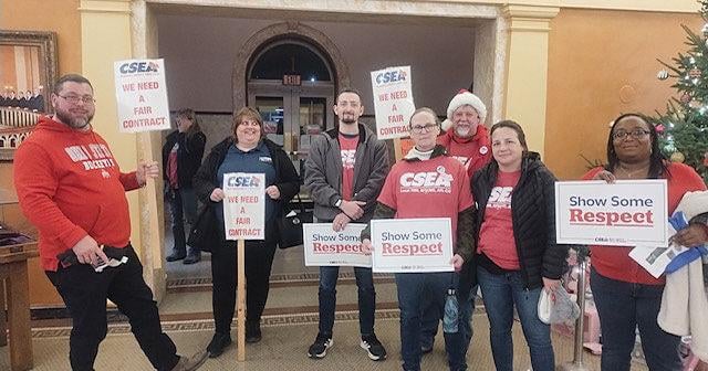 County workers lobby lawmakers for better pay | Local News